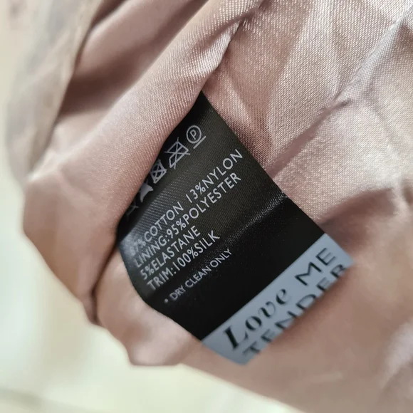 Mint Velvet taupe floral pencil dress size 16 sleeveless pockets - Picture 9 of 9